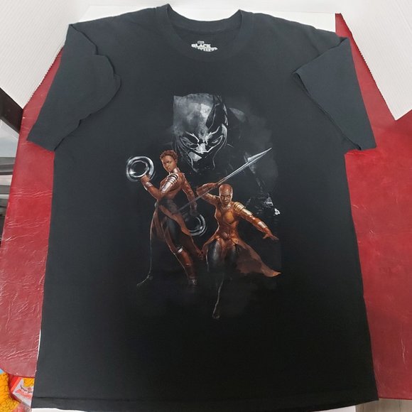 Marvel Comics Official MCU Black Panther 1 T Shirt Large Okoye Cotton - Picture 1 of 7